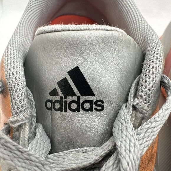 Adidas Predator Absolado Instinct Sneakers Womens Size 8 Silver Orange Lace-Up - Picture 9 of 11